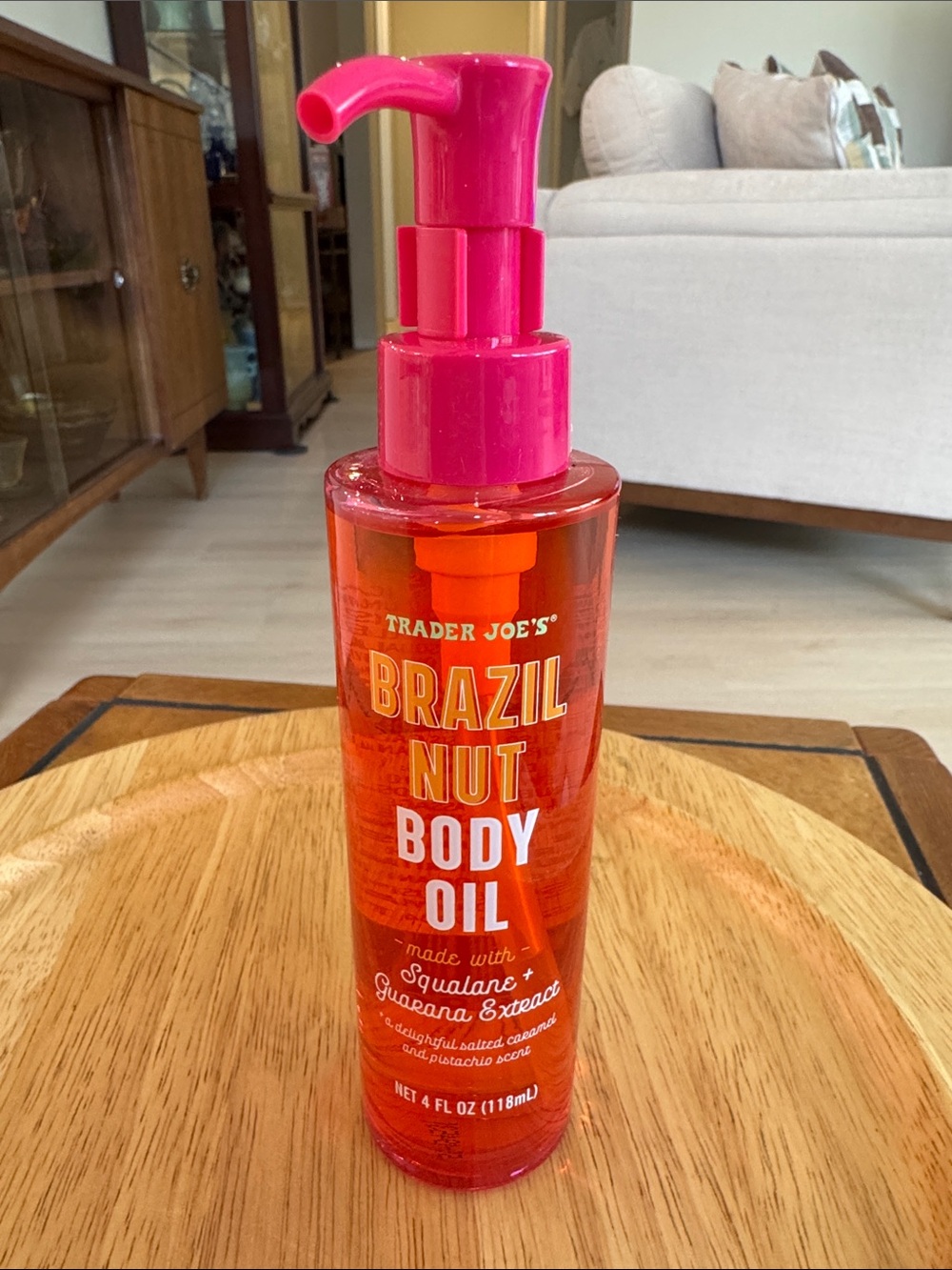Trader Joe’s Brazil Nut Body Oil - Salted Caramel & Pistachio